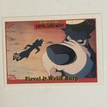 Fievel Goes West trading card Vintage #17 Fievel And Wylie Burp - $1.97