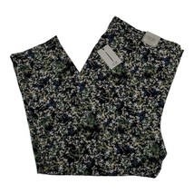 One by Chapter One Jogger Women L  Black Floral Pull On Drawstring Waist... - $19.31