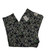 One by Chapter One Jogger Women L  Black Floral Pull On Drawstring Waist... - €16,65 EUR