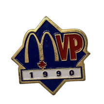 McDonald’s Canada 1990 MVP Fast Food Restaurant Employee Enamel Lapel Ha... - $9.95