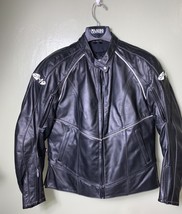Joe Rocket racing Motorcycle Leather Jacket For Women Rocket Girl Padded... - $105.00