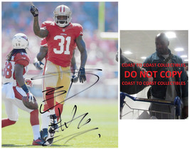 Donte Whitner signed San Francisco 49ers football 8x10 photo Proof COA auto. - £52.24 GBP