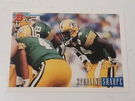 Sterling Sharpe Green Bay Packers 1993 Bowman Card #260 - £0.78 GBP