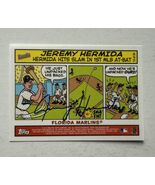 Jeremy Hermida Autographed Topps Bazooka Insert - €12,88 EUR