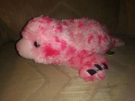 Wild Republic Sea Lion Plush Pink Spots 2012 K&amp;M Beanbag 14&quot; Stuffed Animal Made - £13.13 GBP