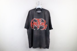 Streetwear Mens XL Distressed Spell Out 333 Half Evil Short Sleeve T-Shi... - $34.60