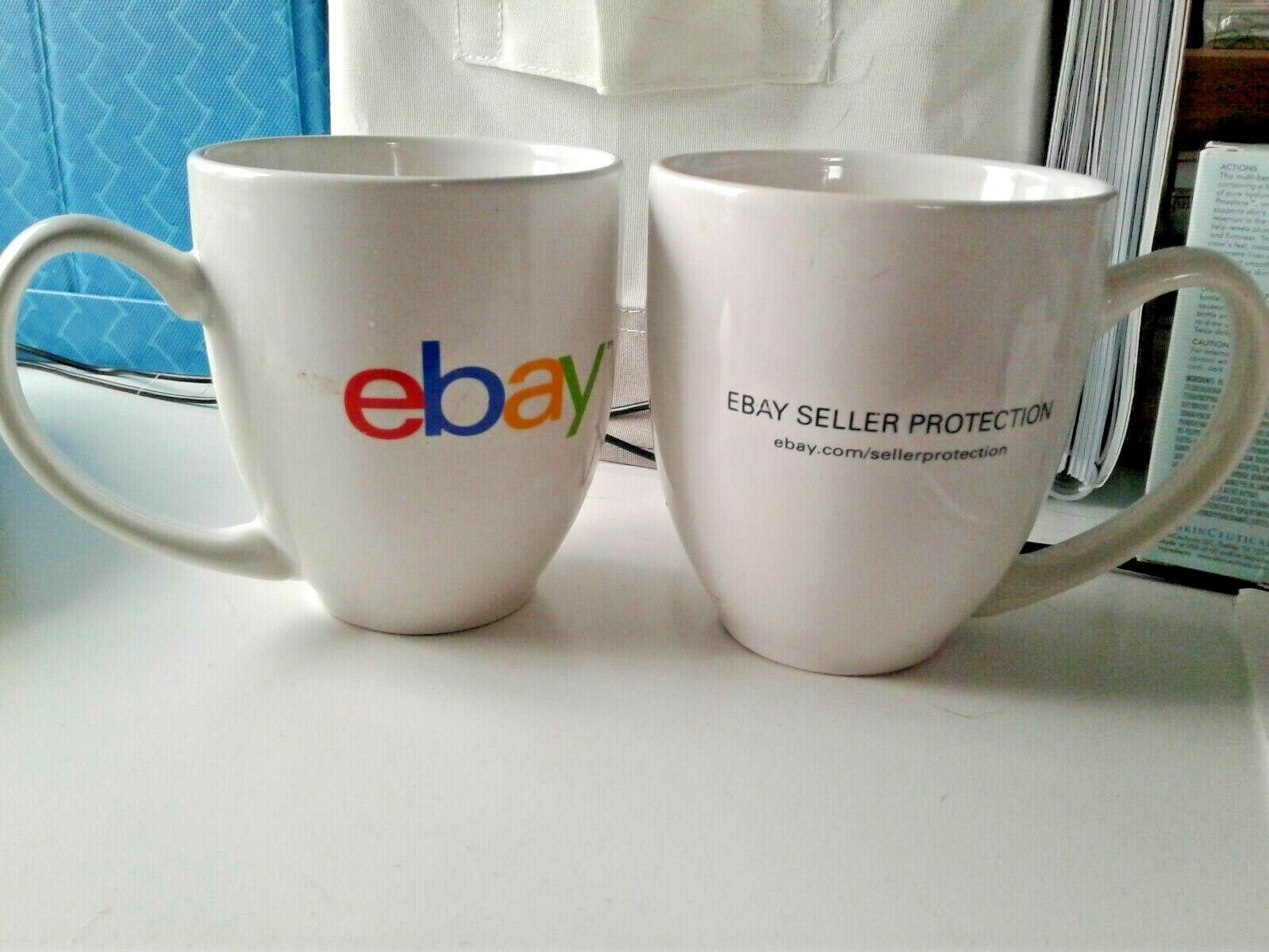 Mug Set 2 eBay Retro Logo EBAY Seller Protection Cup White Ebayana From Event