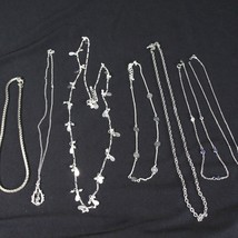 Necklace Lot of 7 Silver Tone Sarah Cov After Thoughts  Unbranded Fashion Jewelr - £15.75 GBP