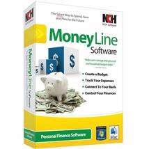 NCH, MoneyLine Personal Finance, Lifetime, 1 Device, Key - $37.00