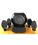 KEF HTS3001 HTC3001 5.1 Theater Surround Sound Speakers HTB2 Power Subwo... - $642.51