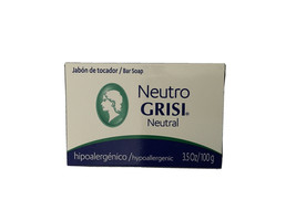 Grisi Natural Bar Soap Neutral Neutro Hypoallergenic 3.5 Oz bar Jabon de Tocado - $2.99