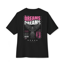 Unisex Oversized Boxy T-shirt Dreams Y2K Style - £27.89 GBP