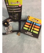 Char-Broil Universal Dual Hose and Regulator 4655 &amp; Ear Corn Cob Holders - $26.29