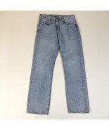 Levi&#39;s Premium 551 Z  Button-Fly Retro BIG E Distressed Blue Jeans Tag 3... - $1,128.38 MXN