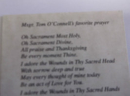 Eucharistic Prayer/After Communion Card Laminated - £1.77 GBP