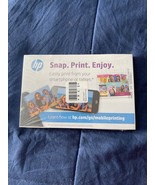 HP Photo Paper borderless 4x6 inch z2h77-60001 New - £11.60 GBP