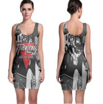 Huey Lewis &amp; the News Women Sexy  Bodycon Fit Dress - £22.11 GBP