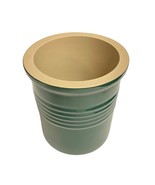 Pampered Chef Stoneware Crock Family Heritage Forest Green 5 3/4” Tall M... - $315.21 MXN