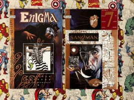 Indie Comic Book Lot of 14 Grendel Pitt Sandman Enigma Vertigo Image Comico - £15.99 GBP