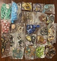 19 Pounds of Jewelry Making Beads and Finished Pieces - $261.36