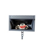 Gray Wall Mounted Hotwheels &amp; Matchbox Brick Garage Key holder - $19.99