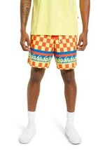 Quiksilver Stranger Things The Echo Beach Shorts Red/Yellow Size Large - $20.95