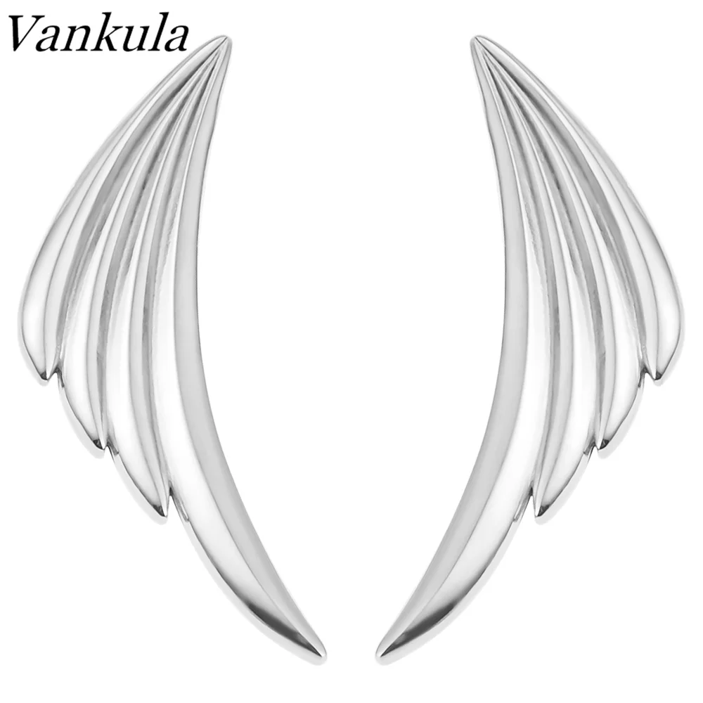 10pcs Stainless steel Spiral Taper Plug Gauge Ear Stretching  Vintage Angel Wing - £71.46 GBP