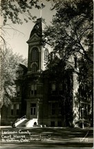 RPPC Fort Collins CO Colorado Lorimer County Court House UNP Postcard - £23.18 GBP