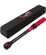 1/2 in Drive Torque Wrench, Dual Scale, Click Type, Dual Direction - $40.58