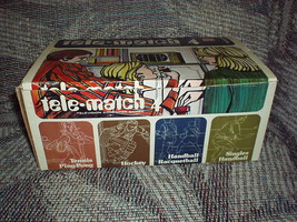 Vintage TELE-MATCH 4 Television Computer GAMES Model 4400 -Made in Hong Kong-NIB - £354.58 GBP