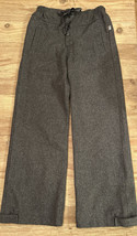 NEW Girl’s 8 Gray Wool Blend Straight Trousers Pants Addie &amp; Ella Classic - $39.00
