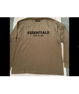 ESSENTIALS FOG LONG SLEEVE TEE SHIRT XL - $59.40