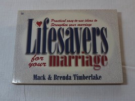 Lifesavers : For Your Marriage by Mack &amp; Brenda Timberlake 1995 paperback book - £15.26 GBP