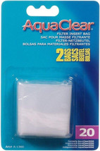 AquaClear Filter Insert Nylon Media Bag 20 gallon - 2 count AquaClear Filter Ins - £10.69 GBP