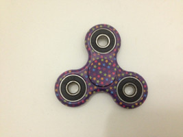 Fidget Spinner Stars Pattern Hand Spinner Stress &amp; Anxiety Reducer, Focu... - £7.69 GBP