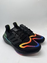 Adidas UltraBoost 22 Linear Energy 2022 Black Shoes HQ0965 Men&#39;s Size 11.5 - $109.95