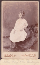 Mary Robinson Allen Waddington Cabinet Photo - Philadelphia, PA - £13.73 GBP