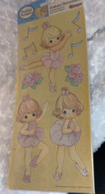 Vintage Precious Moments Stickers - Ballerina - 1 Sheet SandyLion 2003 - $9.49