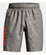 Mens Under Armour UA Woven Graphic Emboss Shorts CONCRETE GRAY - XXL/XL/... - $33.94 CAD