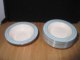 9 Taylor Smith &amp; Taylor Soup Plates (8) 9 1/4&quot; and ( 1 ) 9 1/2&quot;Classic P... - $74.25