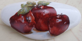 Ceramic Cabinet Drawer Pull Eva Apples @Pretty@ fruit - £6.49 GBP
