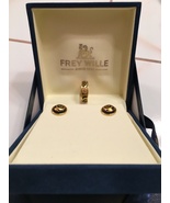 Frey Wille Hommage a Gustav Klimt 24 k gold plate set of ring size 5.25 ... - €852,39 EUR