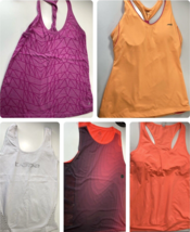 5 Womens Athletic Wear Sports Bras Tank Tops Workout Clothes Activewear Lot M - £23.32 GBP