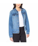 Well Worn Women&#39;s Size Small Blue Denim Jean Jacket NWT - $7.19