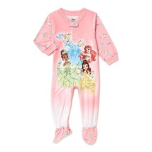 Disney Princess Ariel Footed Pajamas Blanket Sleeper Nwt Toddler's 3T 4T 5T - £17.48 GBP