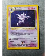 Haunter 6/62 Fossil Set Holo Rare Vintage 1999 Pokemon Card - $13.82