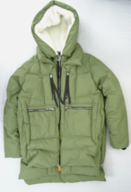 Orolay Coat Mens Sz L Hooded Down Winter Parka Jacket Ski Green - $56.95