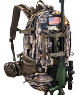 Yvleen Hunting Backpack, Durable Camo Hunting Packs For Men, Large Capacity - $90.98