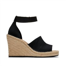 Toms women&#39;s marisol wedge heel in Black - size 11 - £47.34 GBP