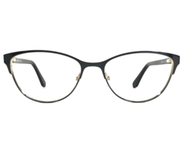 Kate Spade Eyeglasses Frames HADLEE 807 Black Gold Cat Eye Full Rim 52-16-140 - £51.96 GBP